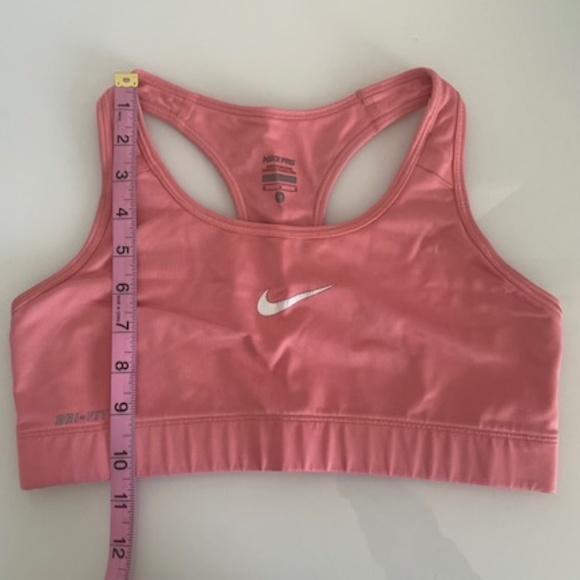 Nike | Pink/Peach Dri-FIT No-Pad Training Sports Bra β Size M - Picture 9 of 12